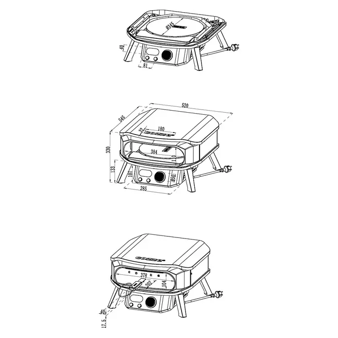 Cozze Pizza Oven Electric Premium 13 (90446) - Imagen 10