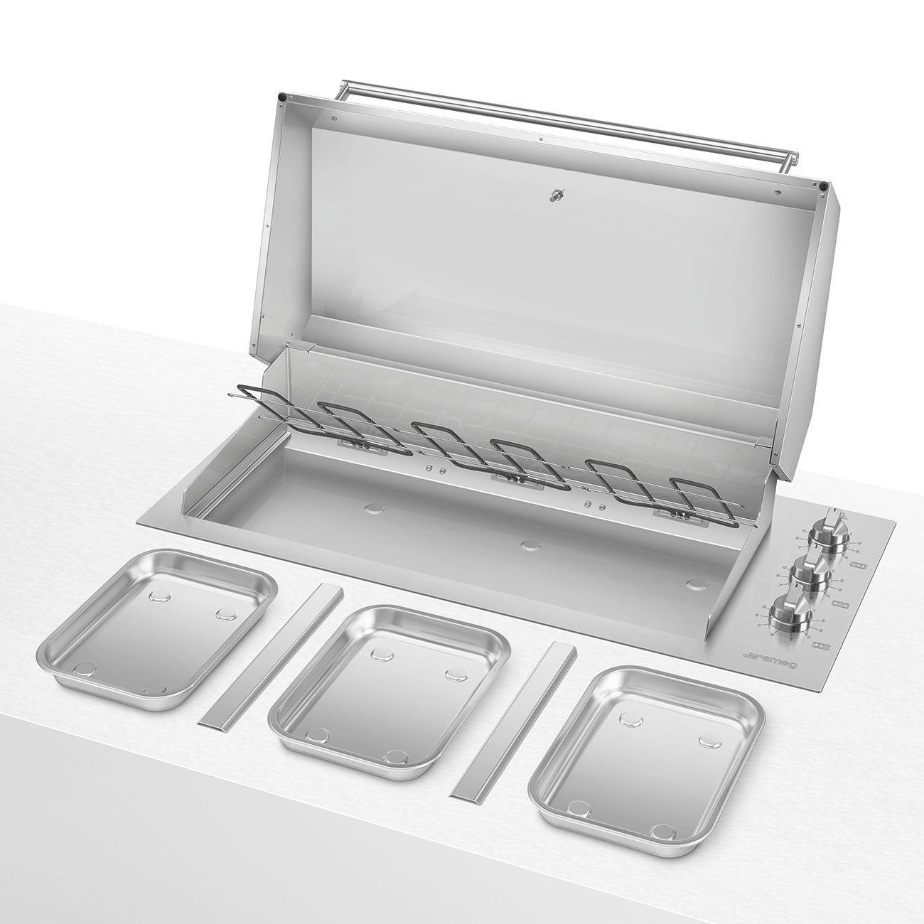 Smeg Outdoor ProGrill BBQE12X - Imagen 7