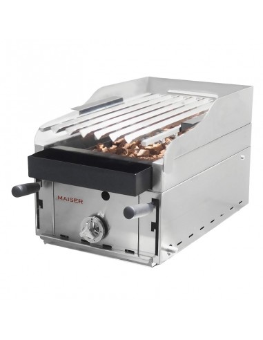 Barbacoa elevable con peto B-35X+M de Maiser