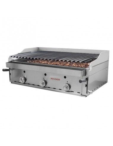 Barbacoa elevable con peto B-90+M de Maiser