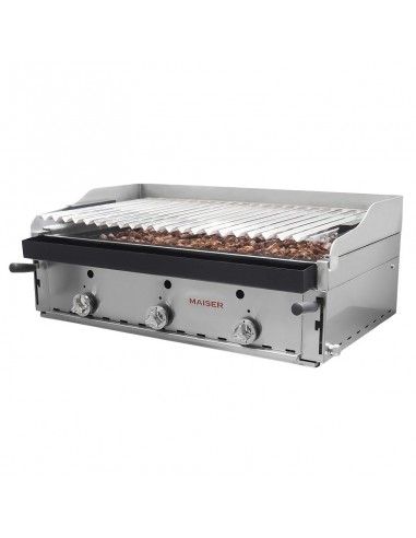 Barbacoa elevable con peto B-90X+M de Maiser