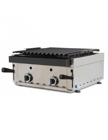 Barbacoa a gas con piedra volcánica BG-60 de Savemah