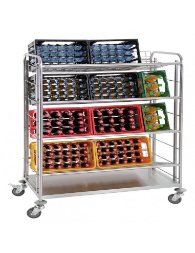 Carro para cajas de bebidas TGK400 de Bartscher