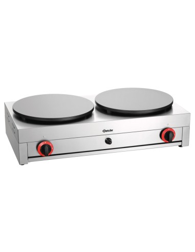 Crepera doble a gas 2CP400G