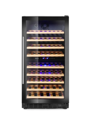 Enfriador de Vino Doble Temperatura 72 Botellas de Hendi