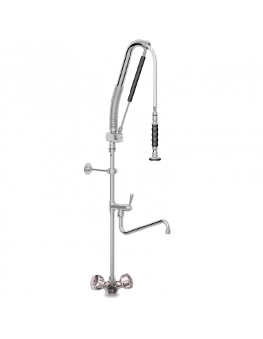 Grifo ducha con caño dos aguas extensible de Fricosmos