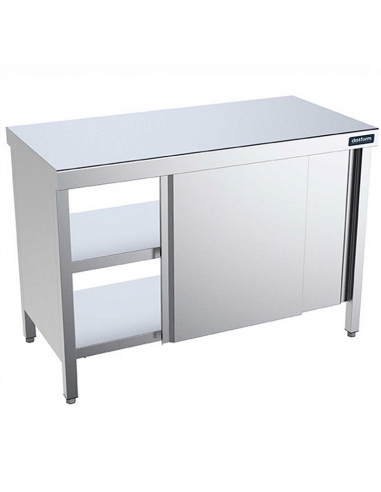 Mesa pasante fondo 600 con puertas de Distform