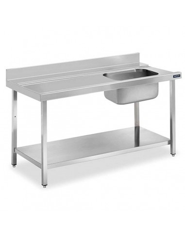 Mesa de prelavado con estante de Distform