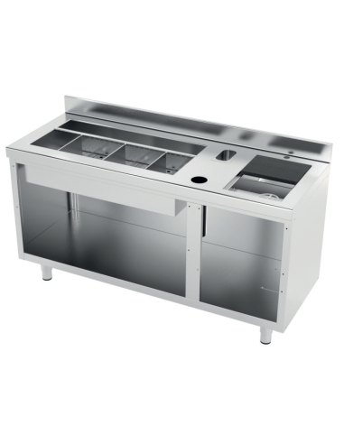 Mueble coctelero de 1200 mm de Ideacer