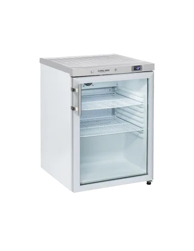 Refrigerador de Encimera CRXG 2 – 200 L, Inox, Puerta de Cristal