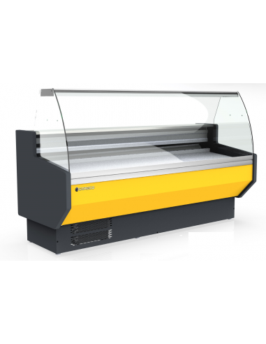 Vitrina expositora curva CVED-8 C de Coreco