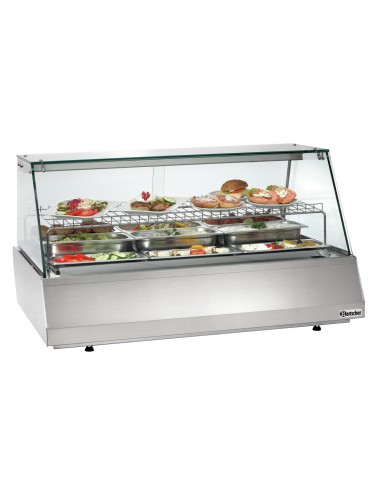 Vitrina refrigerada GN3/1 plana de Bartscher